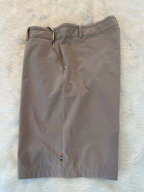 Smartwool Men’s Chino Shorts XL Light Taupe Viral Summer Essential Stretch
